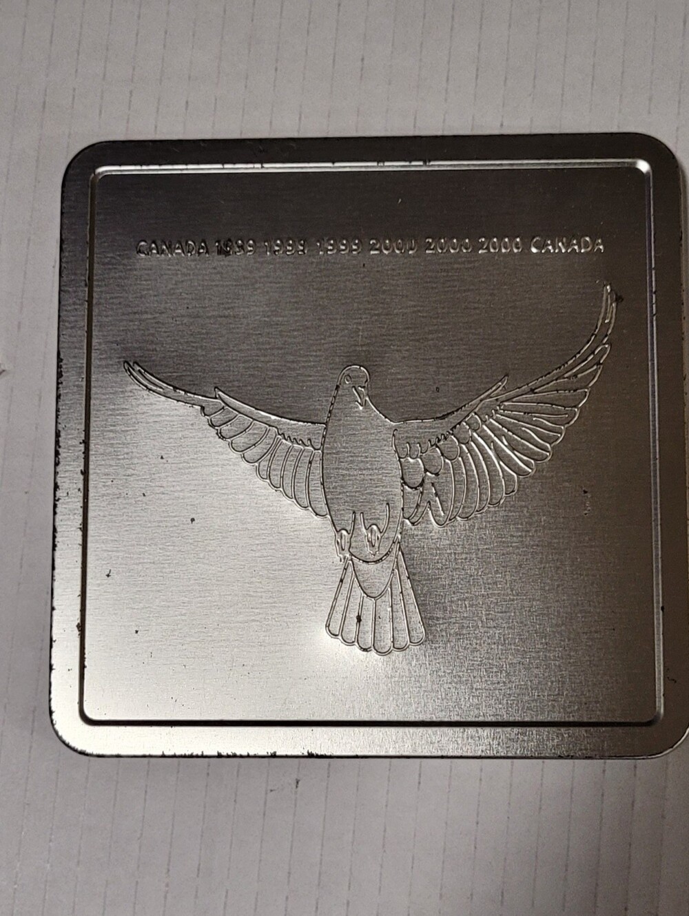 Canada Post Official Millennium Keepsake Coin & Stamp Set 1999 2000 - Vintage - Picture 3 of 7